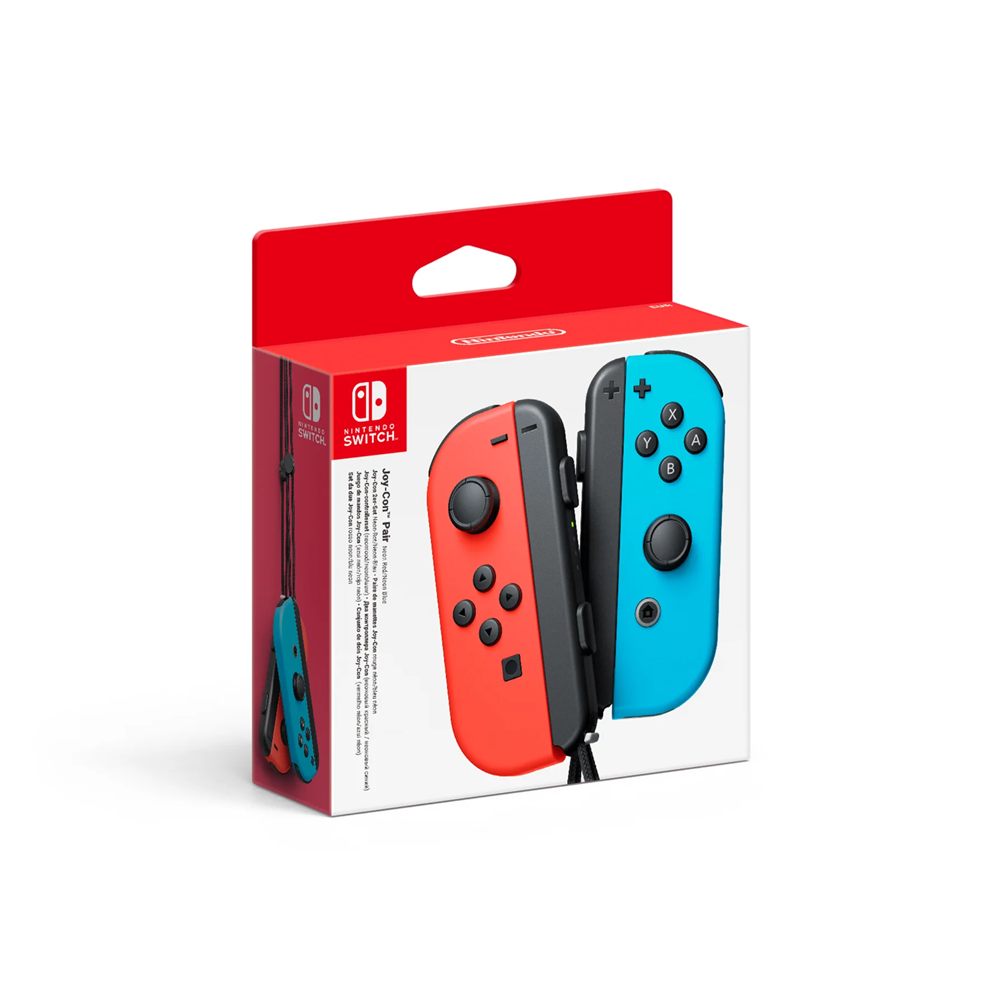 Nintendo Switch Joy Con Controller Blå Rød