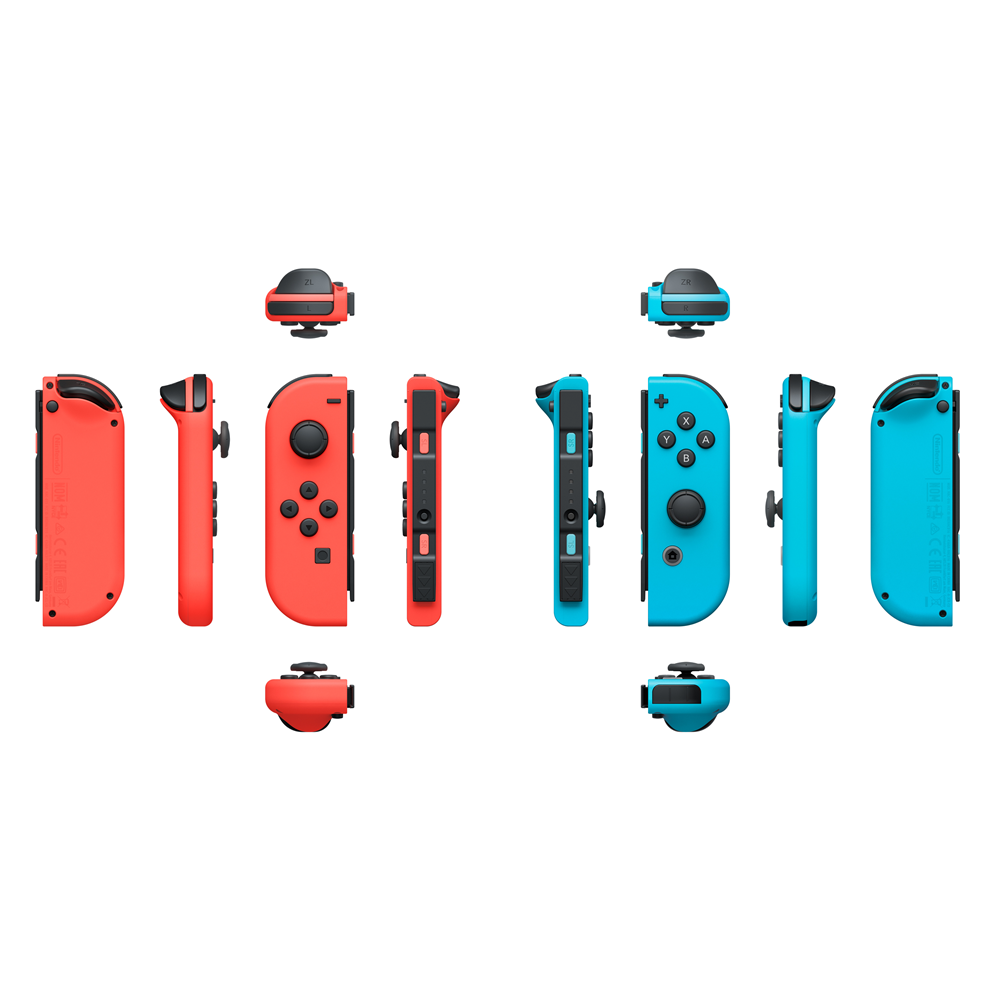 Nintendo Switch Joy Con Controller Blå Rød