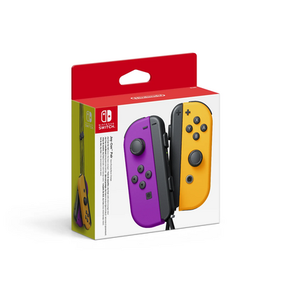 Nintendo Switch Joy Con Controller Lilla Orange