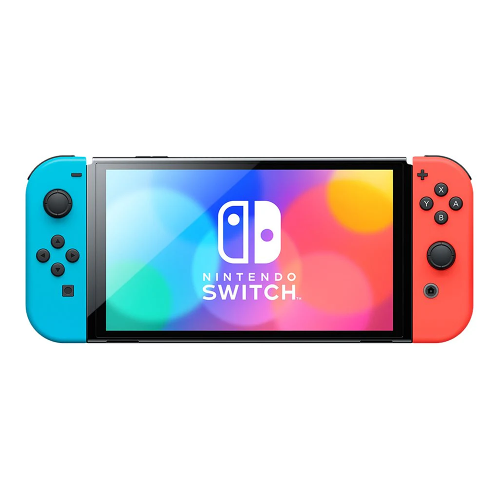 Nintendo Switch OLED Konsol Blå Rød