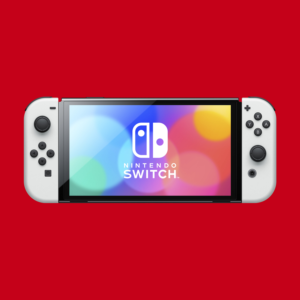 Nintendo Switch OLED Konsol Hvid