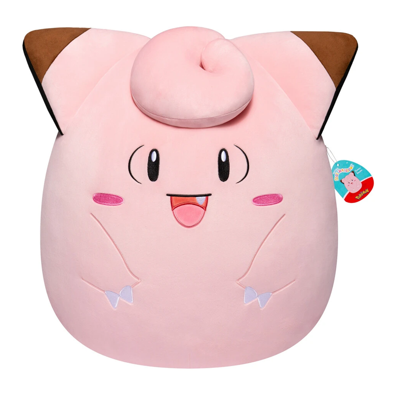 Pokémon bamse Squishmallows Clefairy 35 cm