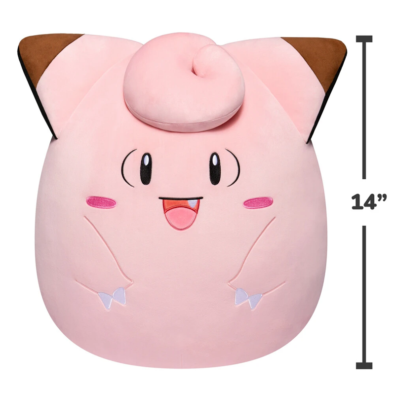 Pokémon bamse Squishmallows Clefairy 35 cm