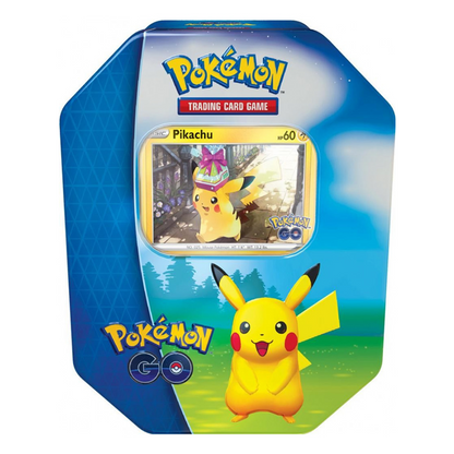 Pokémon TCG kort Pokémon GO Collectors Gift Tin Pikachu, Blissey, Snorlax