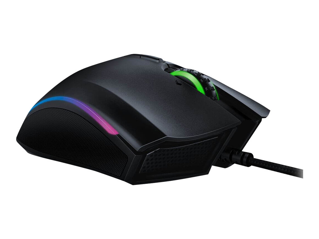 Razer Mamba Elite Optisk Kabel Gamermus Sort