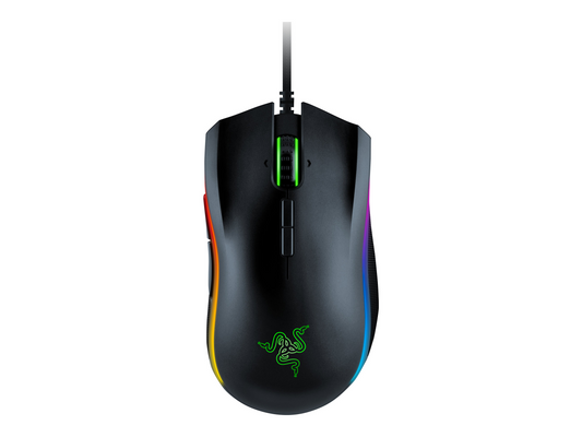 Razer Mamba Elite Optisk Kabel Gamermus Sort