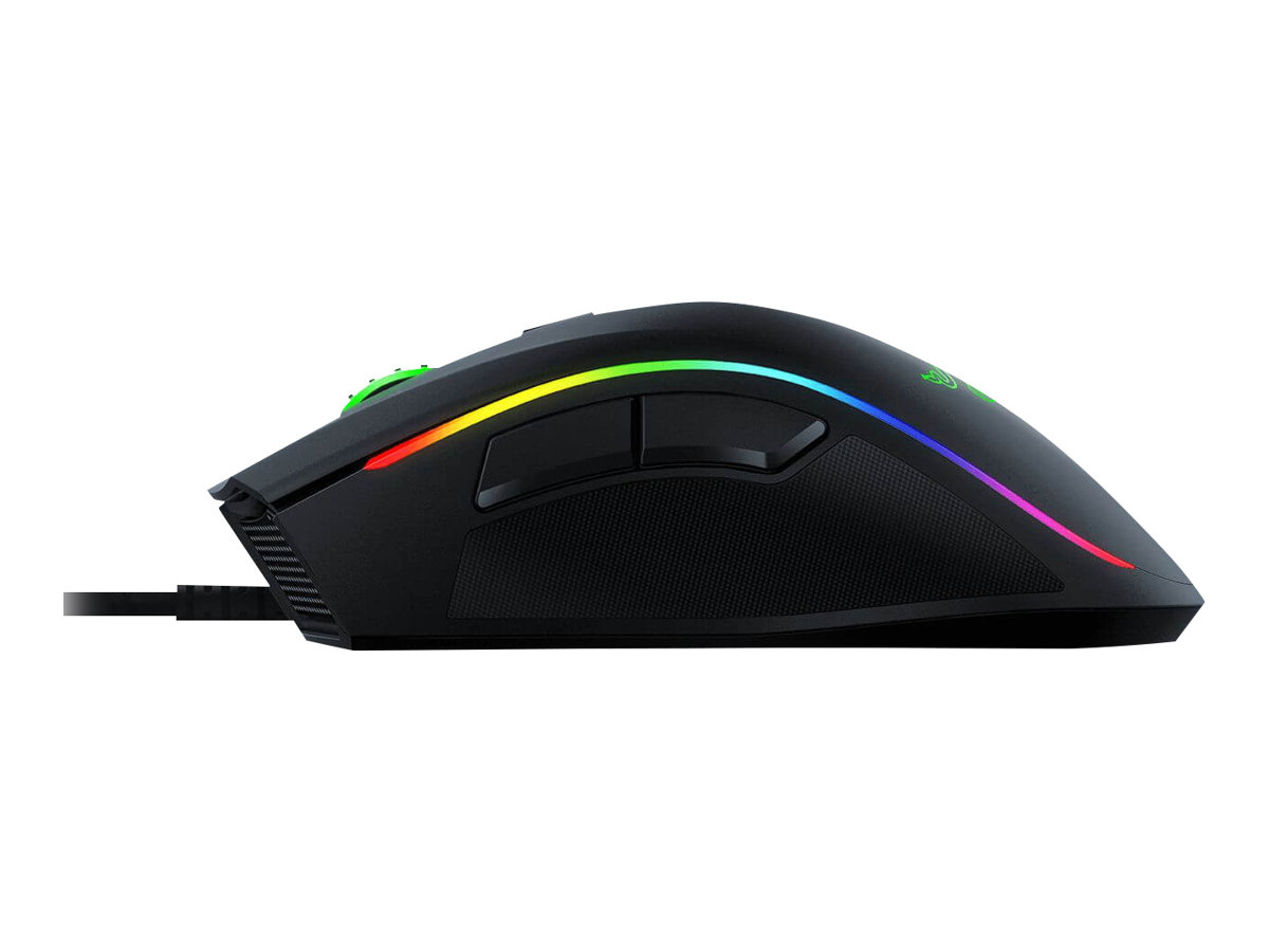 Razer Mamba Elite Optisk Kabel Gamermus Sort