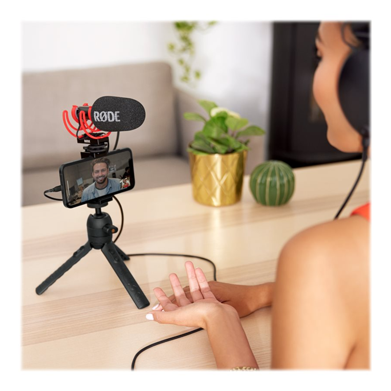 RØDE VideoMic GO II Kablet mikrofon Sort