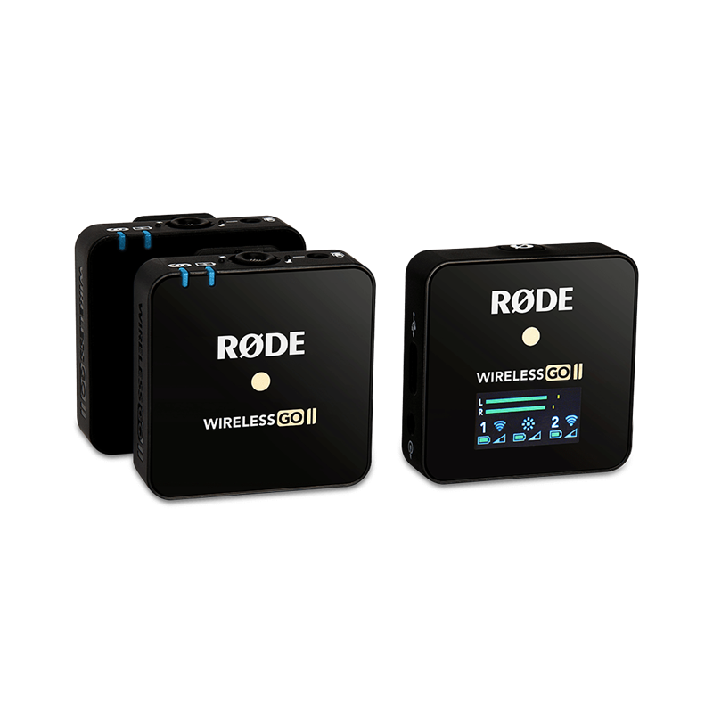 RØDE Wireless GO 2 Trådløs mikrofon Sort