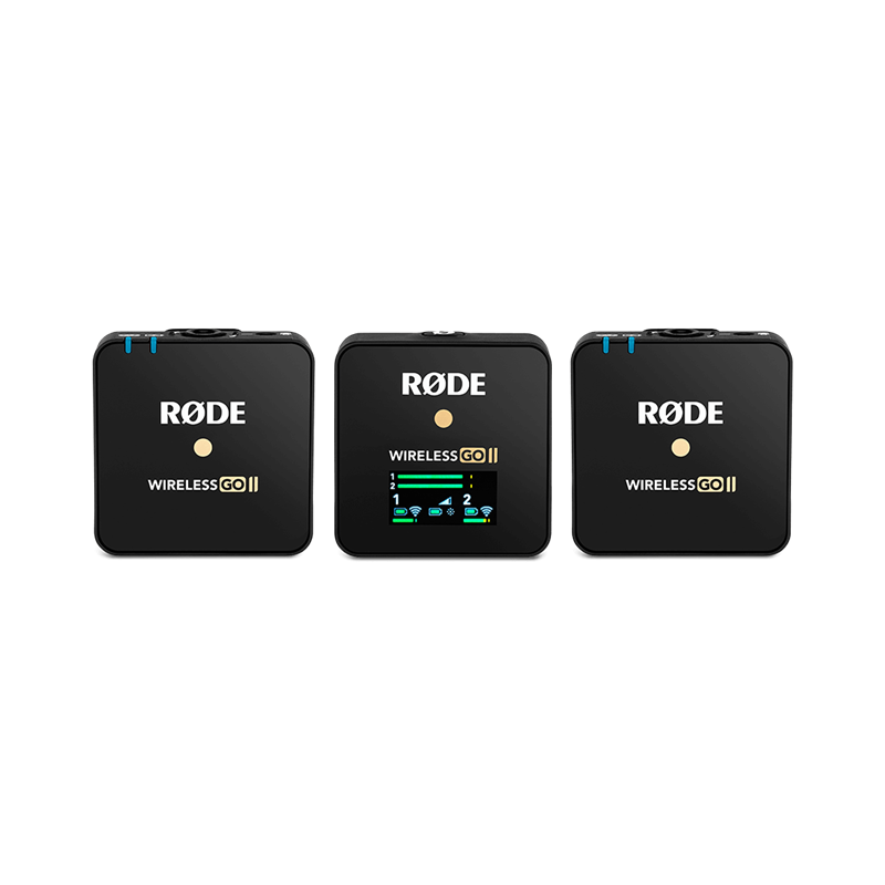 RØDE Wireless GO 2 Trådløs mikrofon Sort