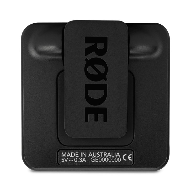 RØDE Wireless GO 2 Trådløs mikrofon Sort