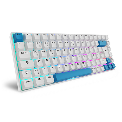 Sharkoon SKILLER SGK50 S3 Kablet Mini Gaming tastatur Hvid