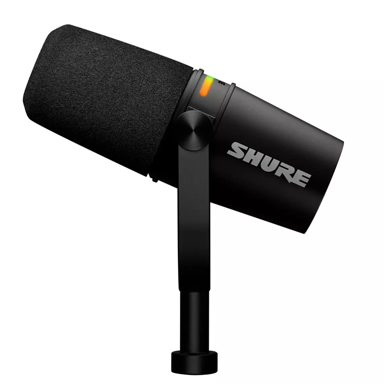 Shure MV7+ Podcast mikrofon Sort