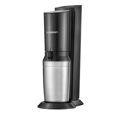 SodaStream Crystal 3 0 Sodavandsmaskine Sort Inkl 1 glas flaske