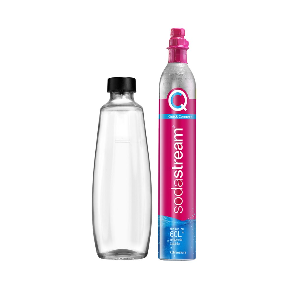 SodaStream Quick Connect Reservecylinder 60 L 1 glasflaske