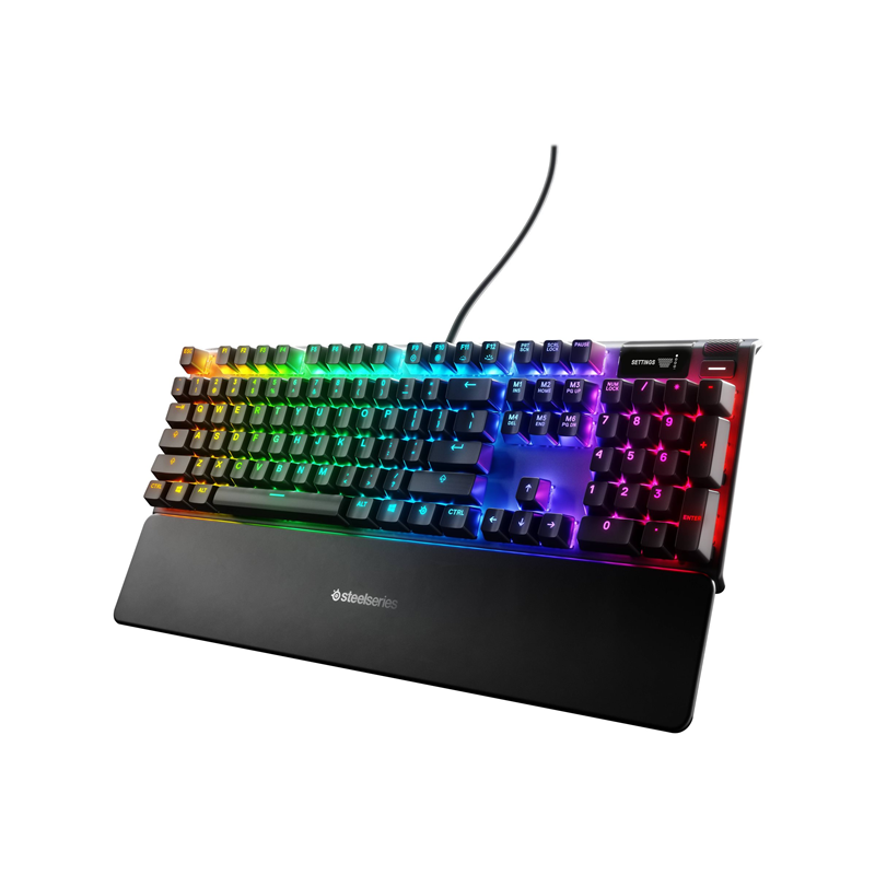 SteelSeries Apex 7 Mekanisk Kablet Gaming tastatur Sort