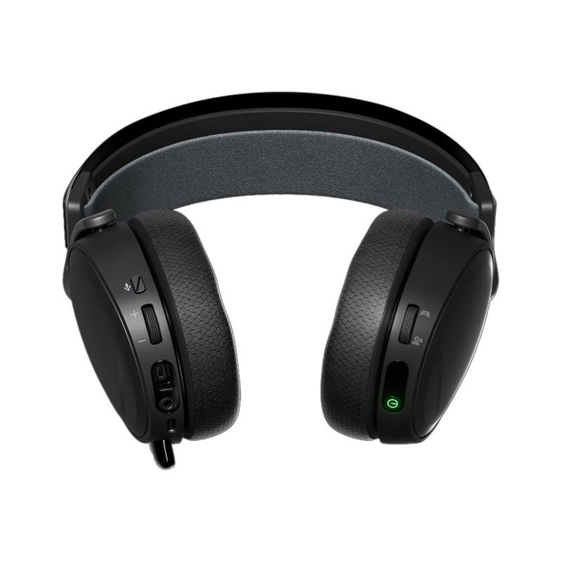 SteelSeries Arctis 7+ Plus Trådløs Gamer Headset Sort