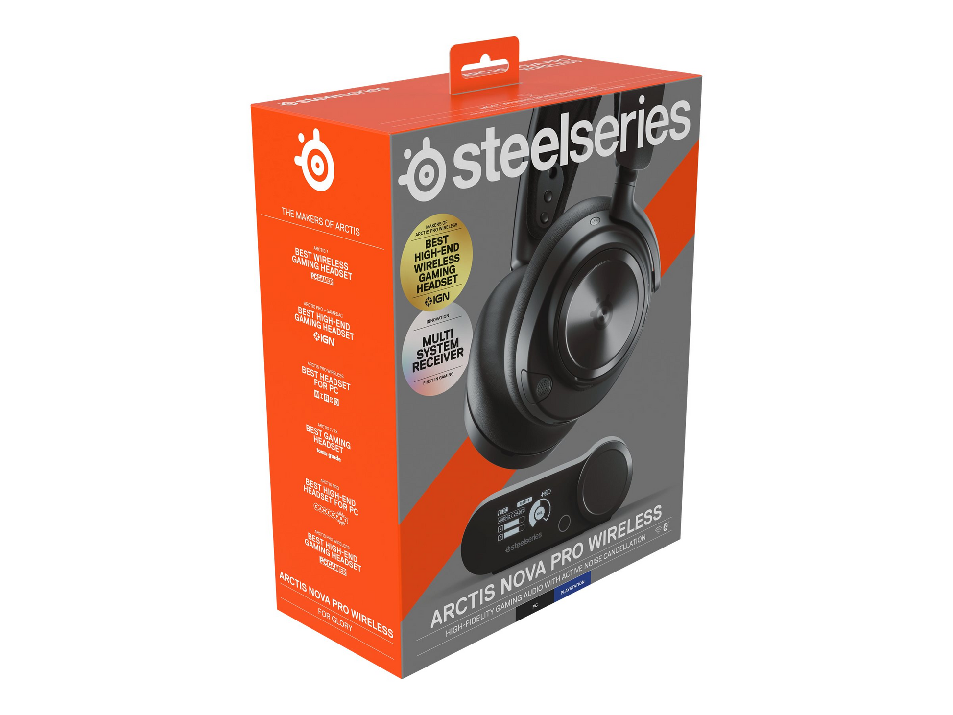 SteelSeries Arctis Nova Pro Trådløs Gamer Headset Sort