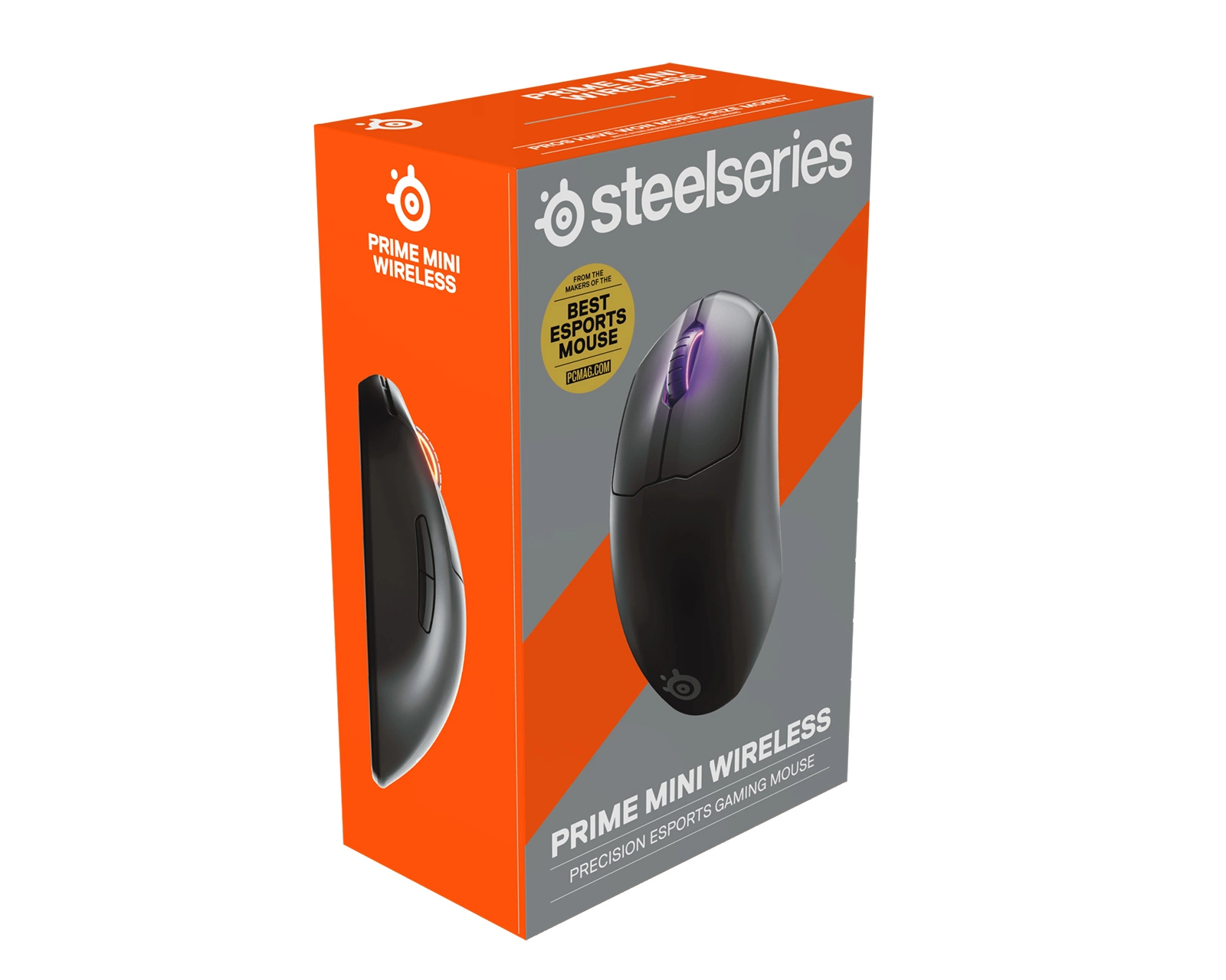 SteelSeries Prime Mini Trådløs Gamermus Sort