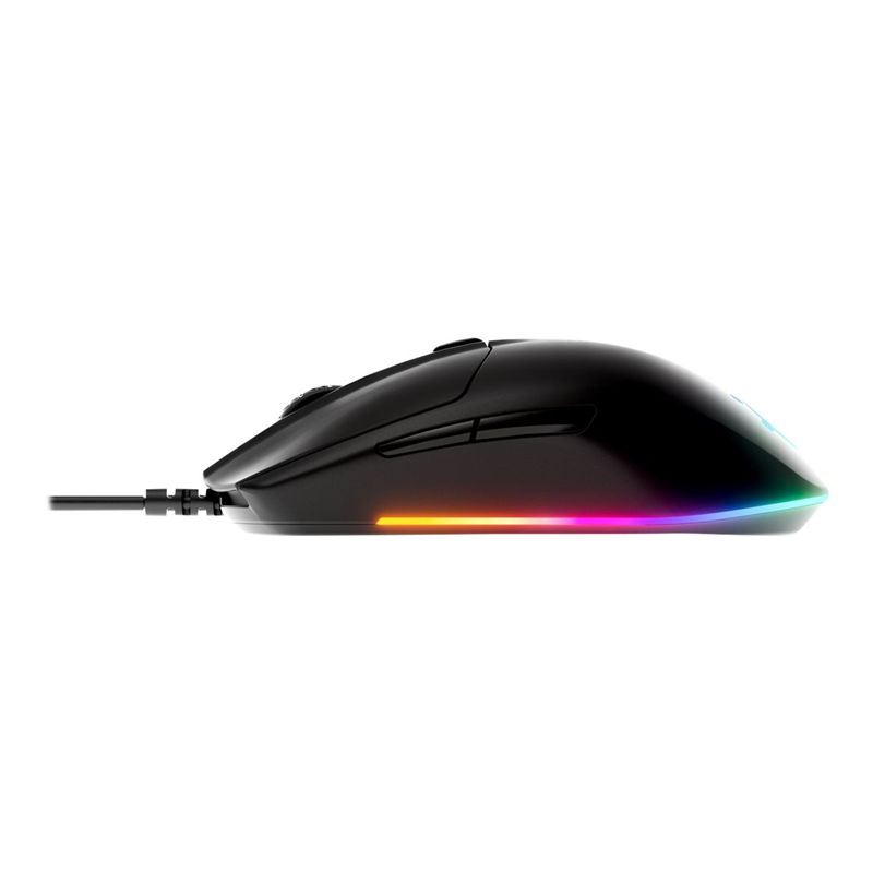 SteelSeries Rival 3 Kablet Gaming mus Sort