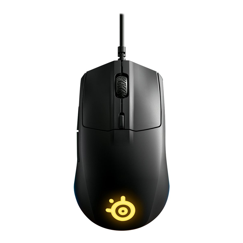 SteelSeries Rival 3 Kablet Gaming mus Sort