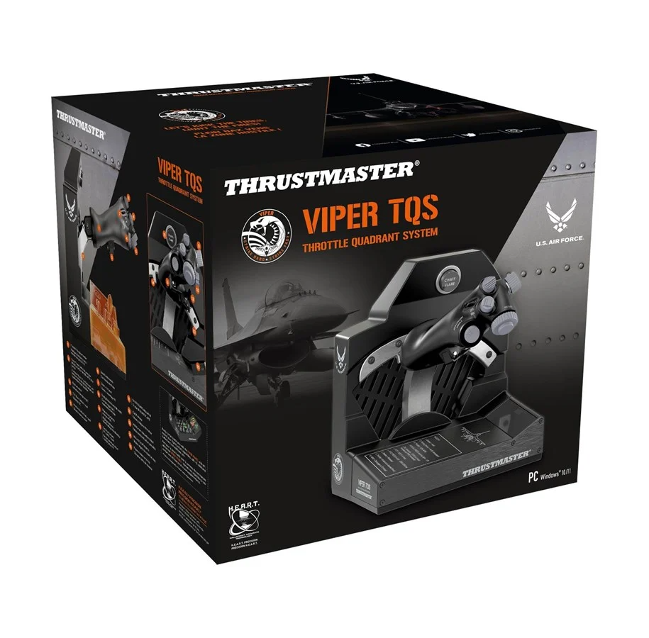 Thrustmaster Viper TQS Speeder Throttle Quadrant System Joystick Microsoft PC