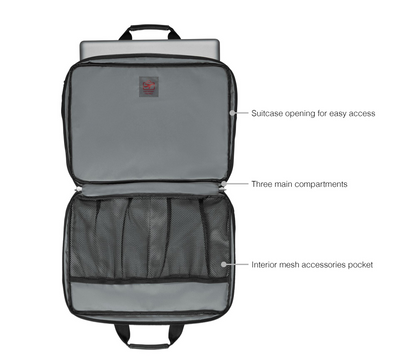 Wenger Legacy 17 tommer Computertaske Sort 